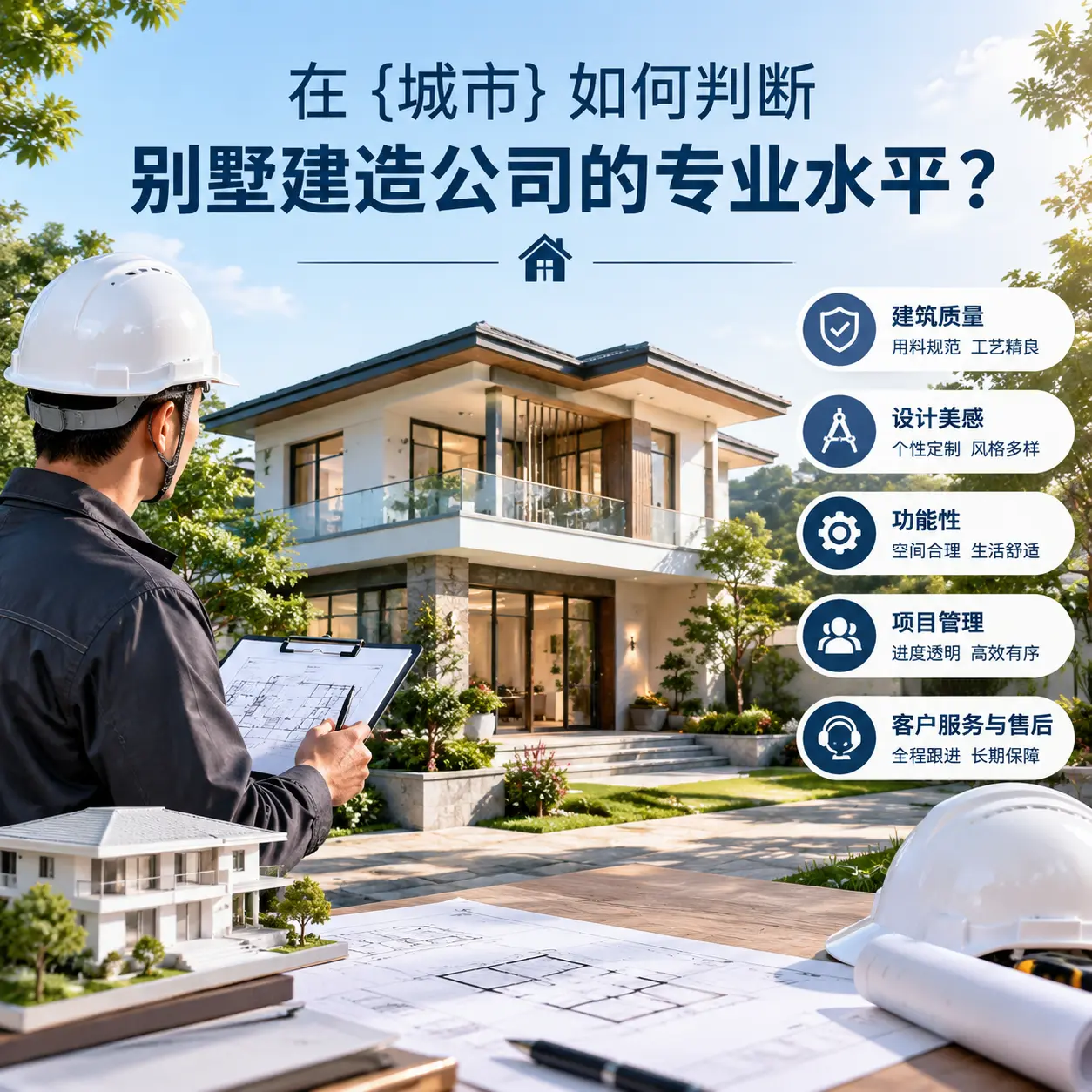 在 铜仁 如何判断别墅建造公司的专业水平？