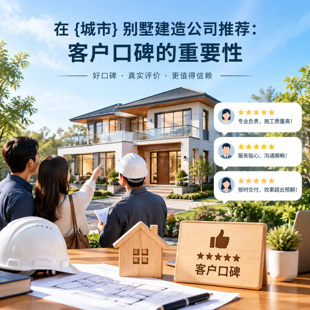 在 铜仁 别墅建造公司推荐：客户口碑的重要性