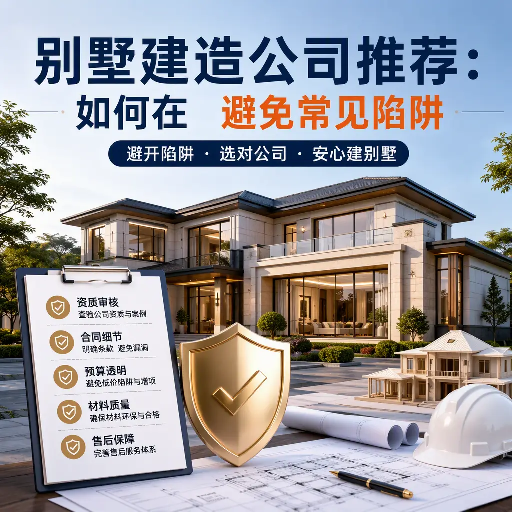 别墅建造公司推荐:如何在 铜仁 避免常见陷阱