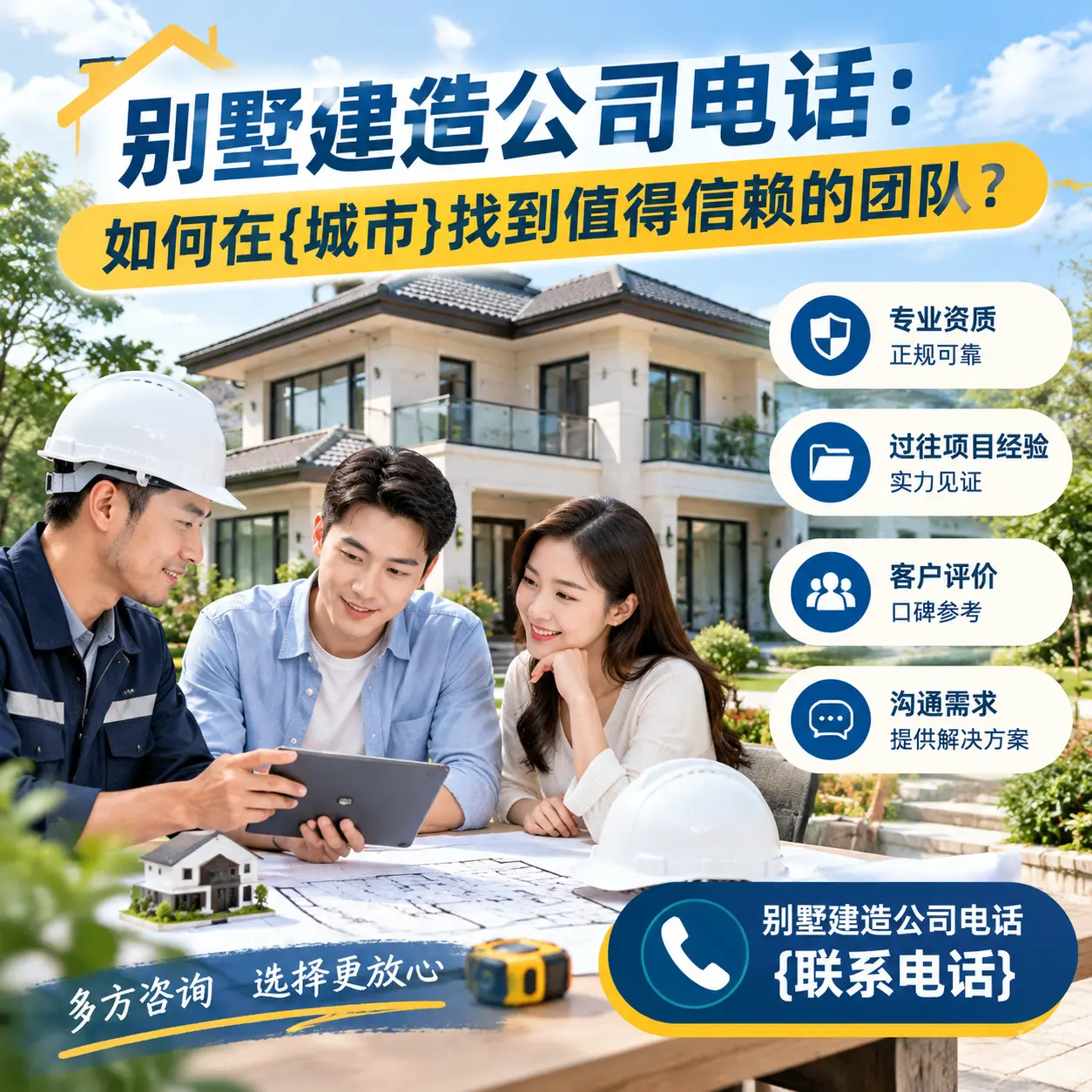 别墅建造公司电话：如何在铜仁找到值得信赖的团队？