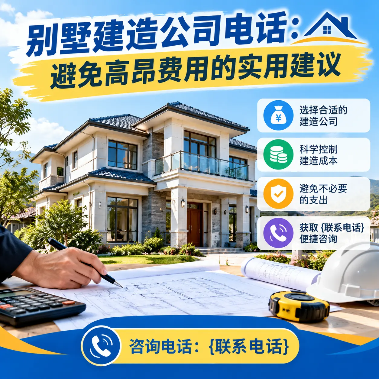 铜仁别墅建造公司电话:避免高昂费用的实用建议