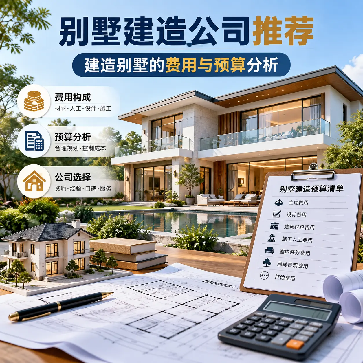 别墅建造公司推荐: 铜仁 建造别墅的费用与预算分析