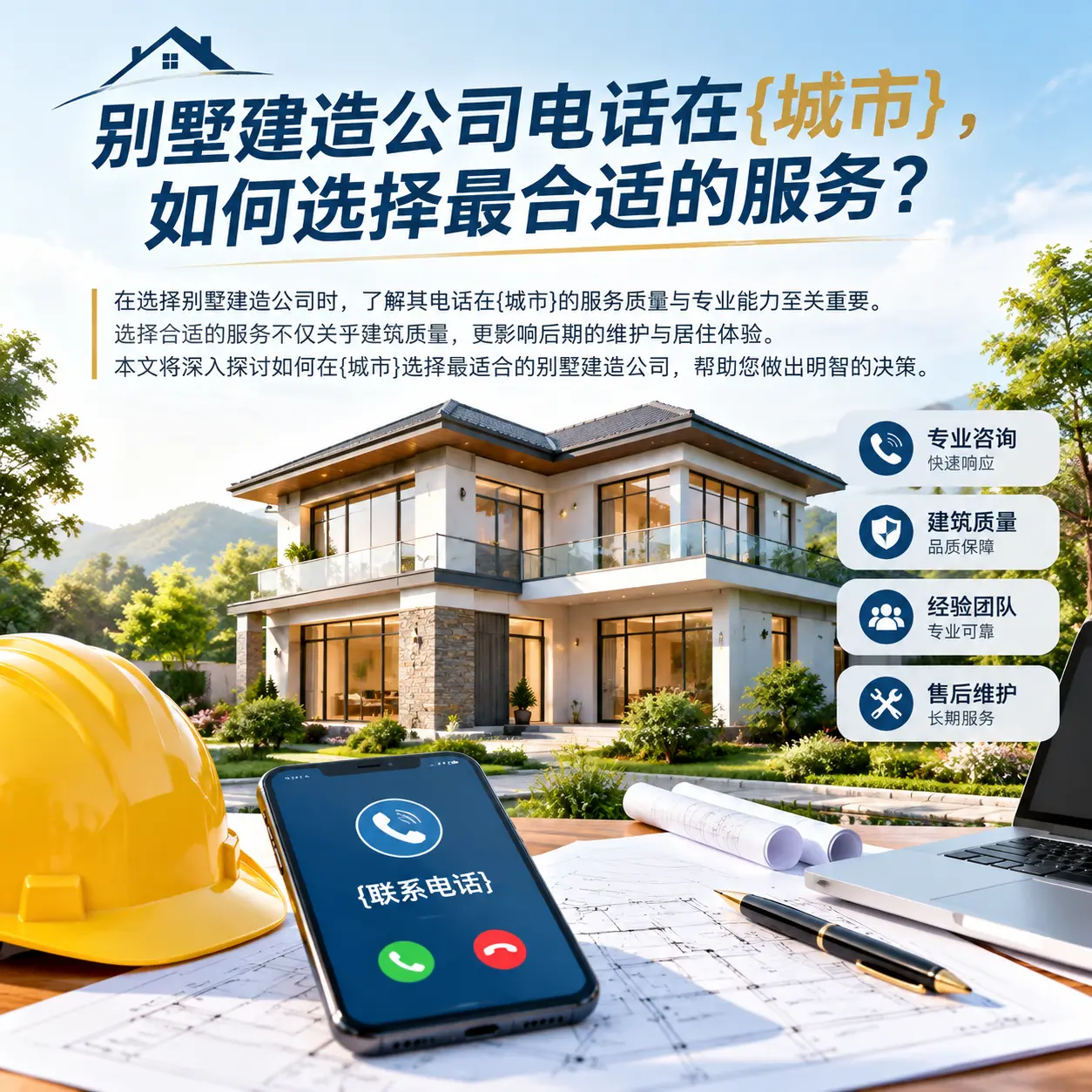 别墅建造公司电话在铜仁,如何选择最合适的服务?