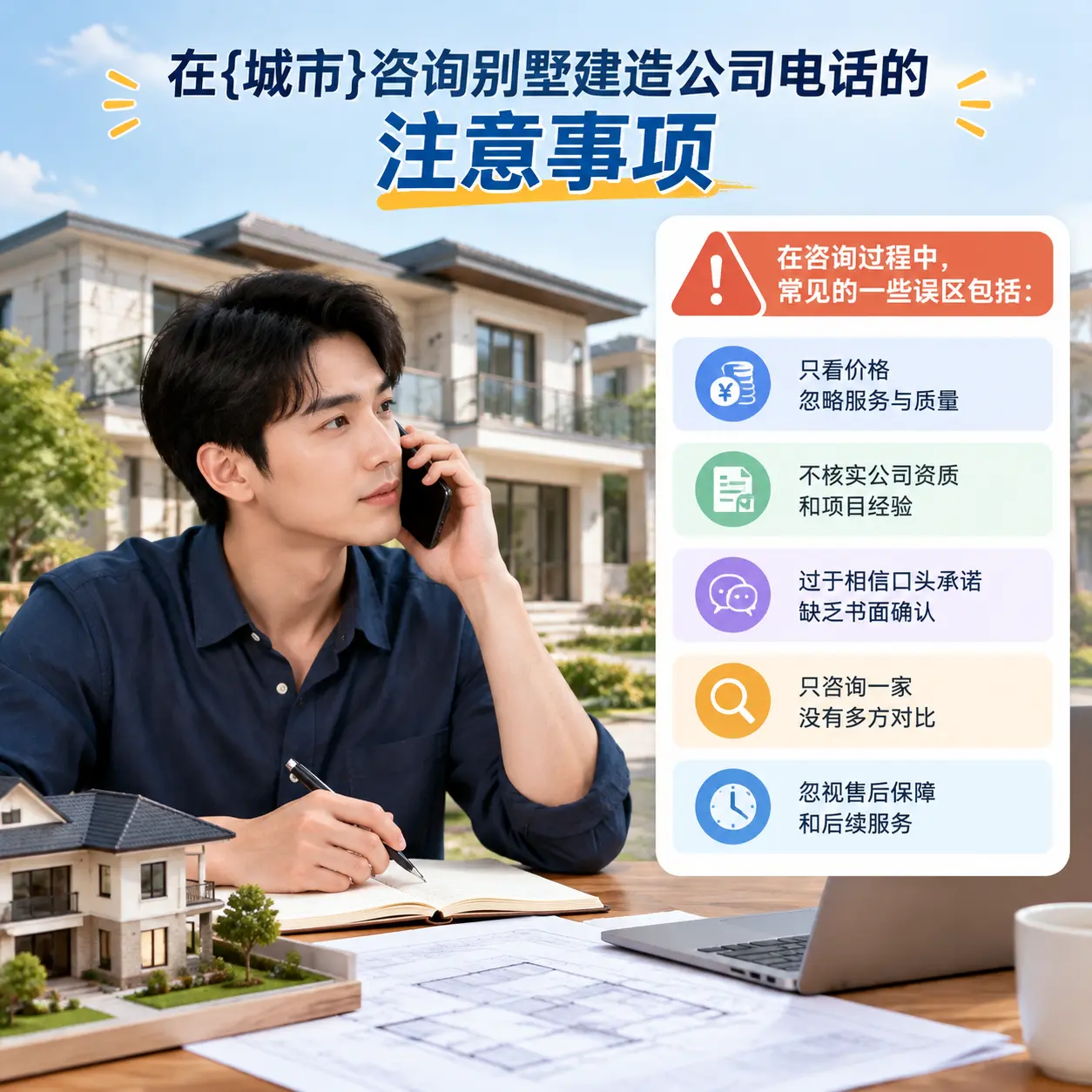 在铜仁咨询别墅建造公司电话的注意事项