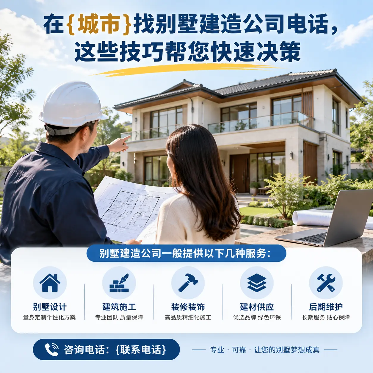 在铜仁找别墅建造公司电话，这些技巧帮您快速决策