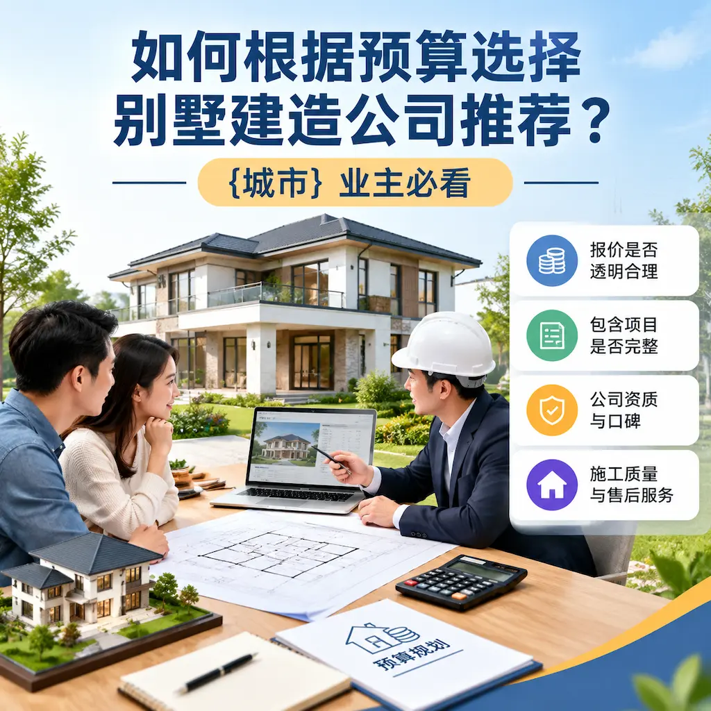 如何根据预算选择别墅建造公司推荐？ 铜仁 业主必看