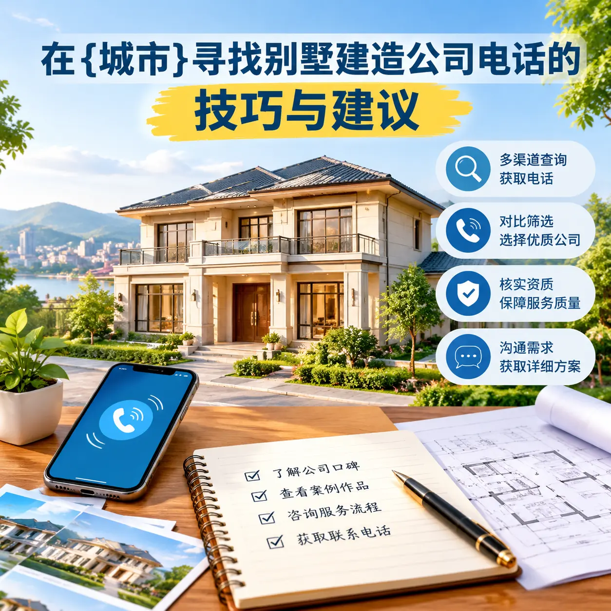 在铜仁寻找别墅建造公司电话的技巧与建议